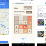 Progressive Web Apps (PWA) Beispiele Google Maps, 2048game, Trivago